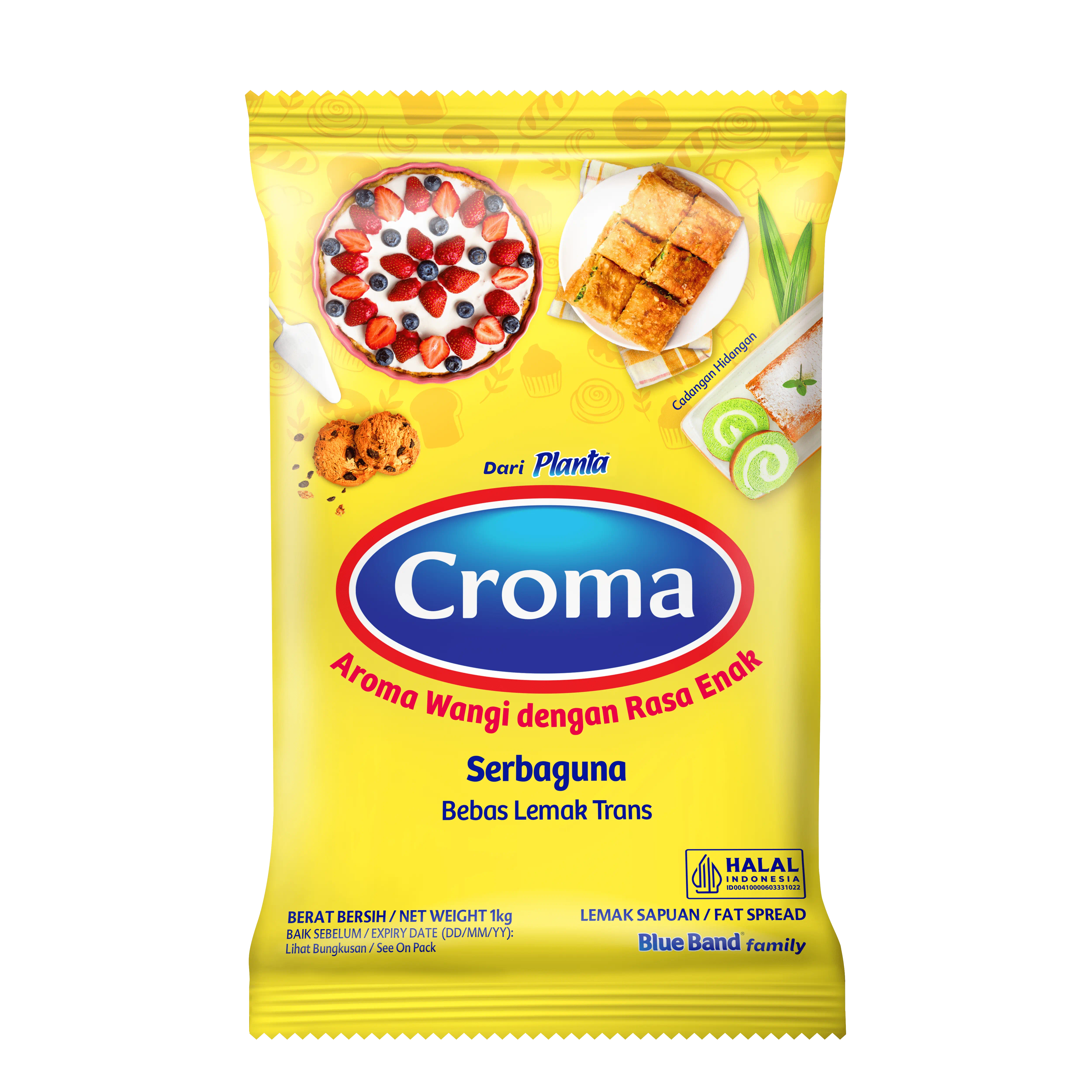 Product Page, Croma Multipurpose Fat Spread 1kg
