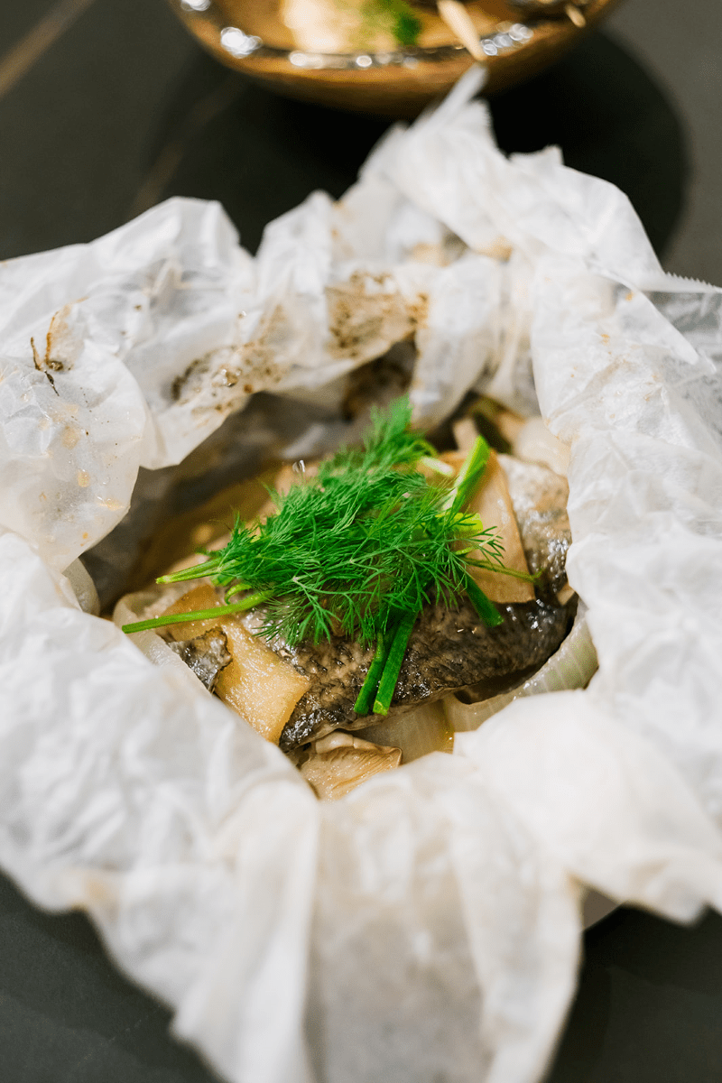 recipe image Steamed / Baked Sea Bass with Flavoured Planta
