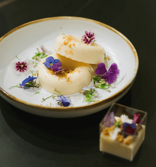 recipe image Sweet Corn Panna Cotta