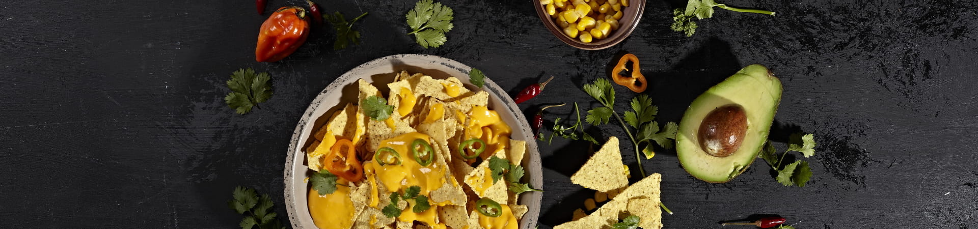 Violife vegan nachos with vegan cheese