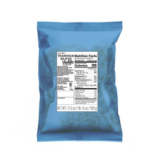 Violife 100% Vegan Just Like Grated Parmesan Cheese