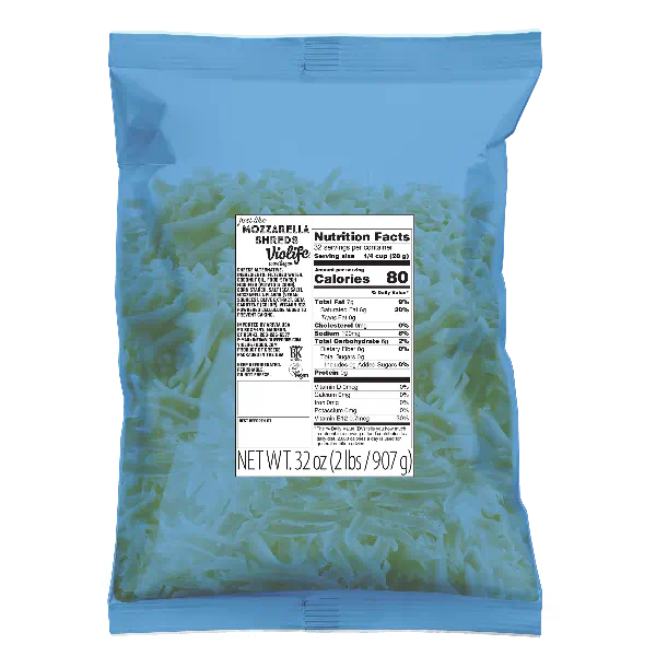Violife 100% Vegan Just Like Mozzarella Cheese Shreds