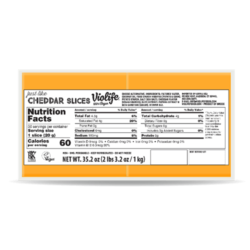 Violife Just Like Cheddar Slices