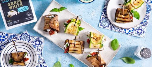 recipe image Eggplant and Zucchini Rolls