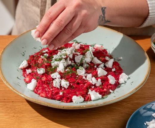 recipe image Beetroot Orzotto
