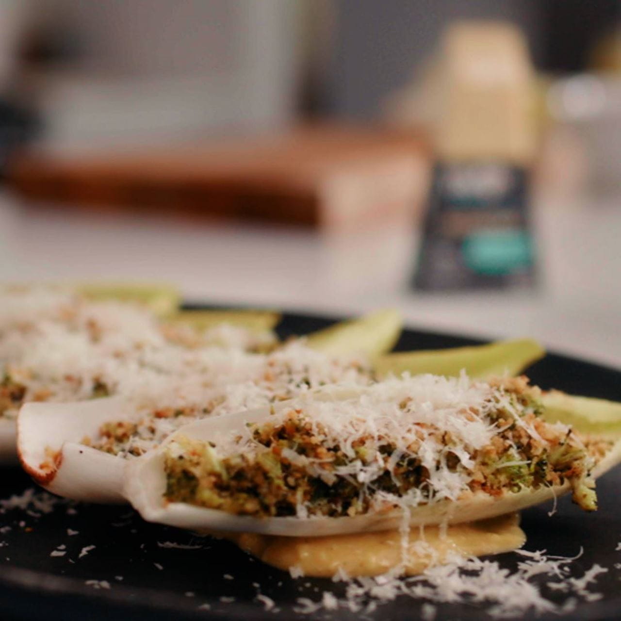 recipe image Charred Broccoli Caesar Cups