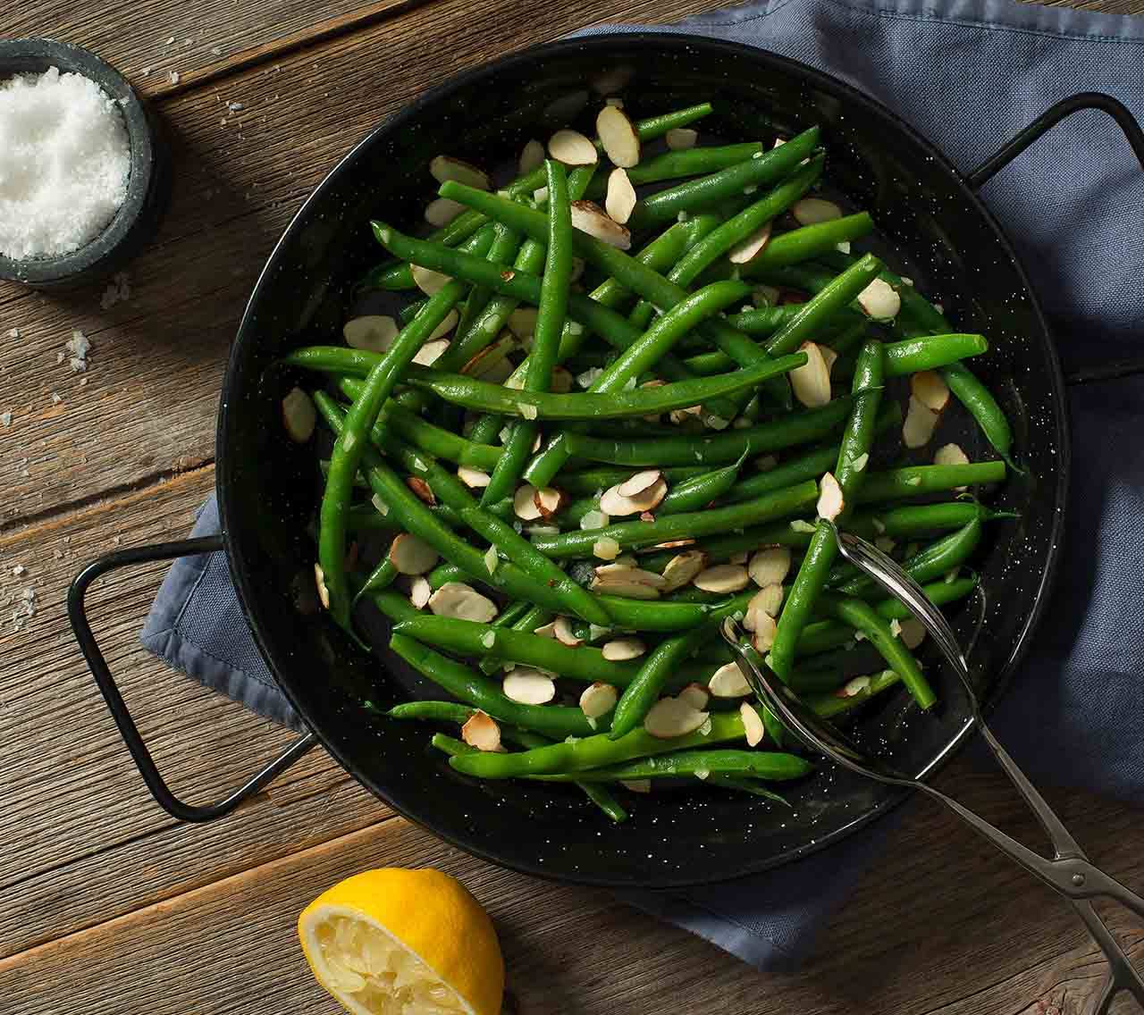 recipe image Butter Beans: Beans and Greens with Ginger-Scallion Butter