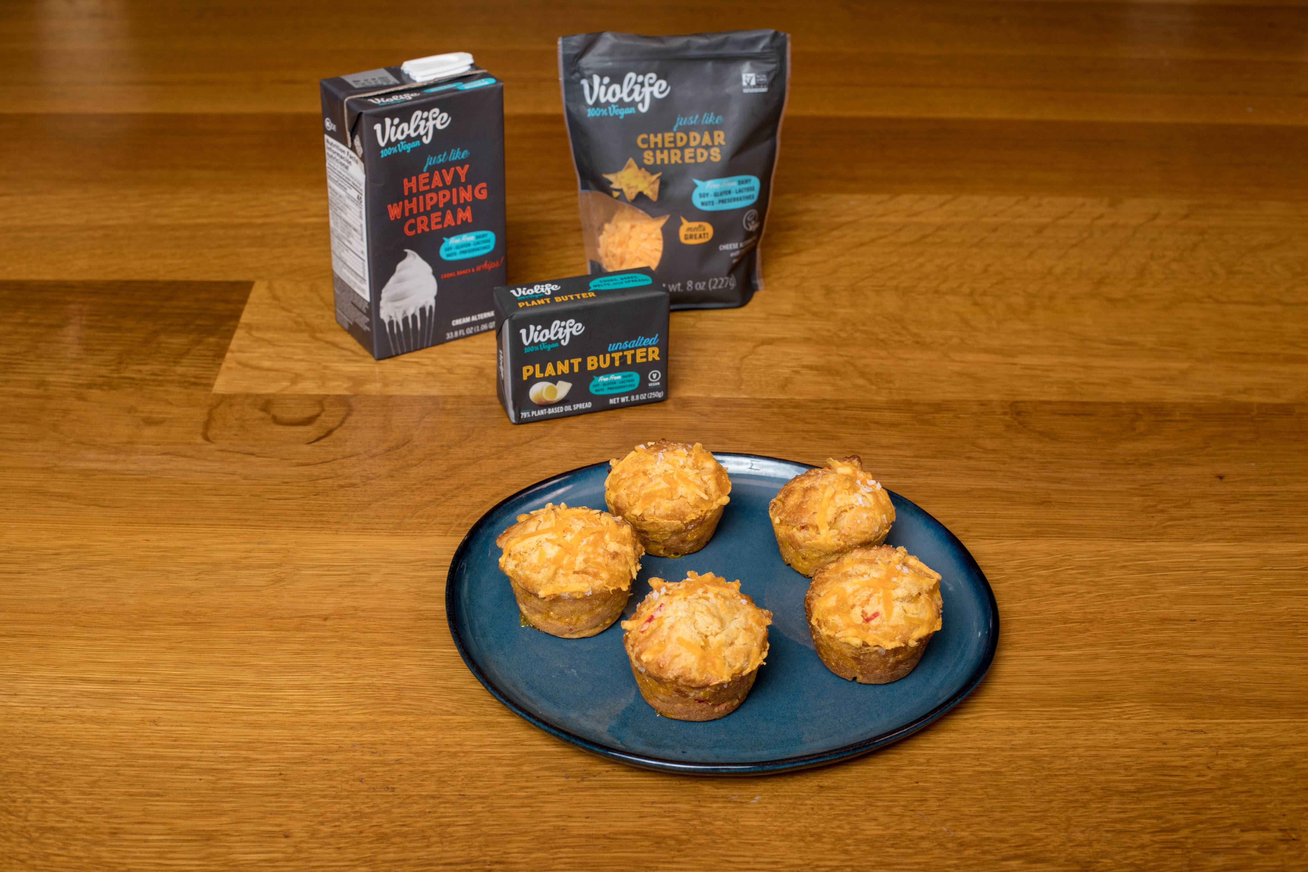 Cheesy Corn and Chili Muffins