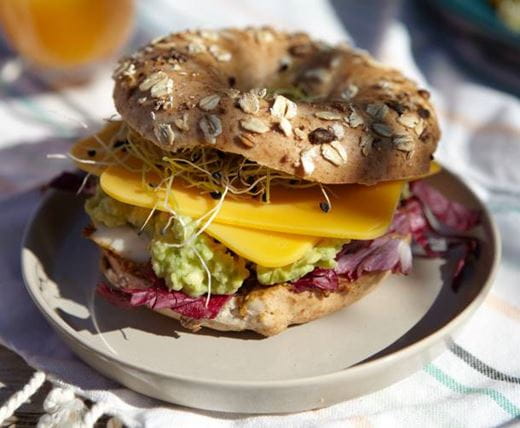 recipe image Avocado Bagel