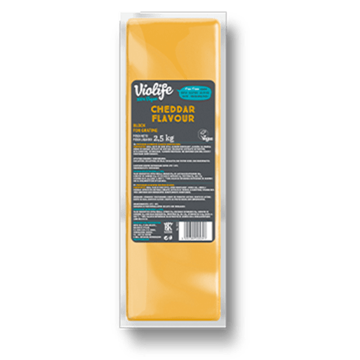 Violife bloque sabor cheddar 2.5kg