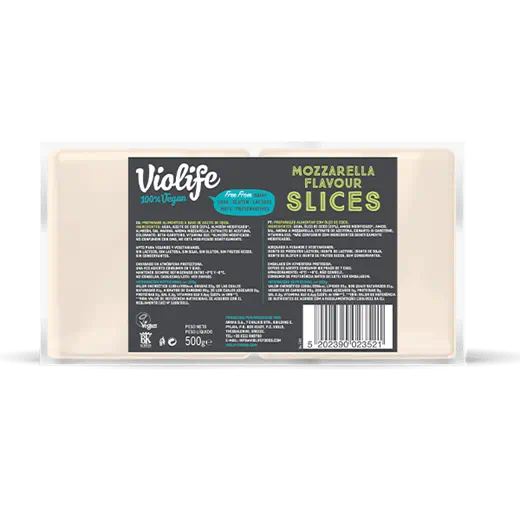 Violife lonchas sabor mozzarella 500g