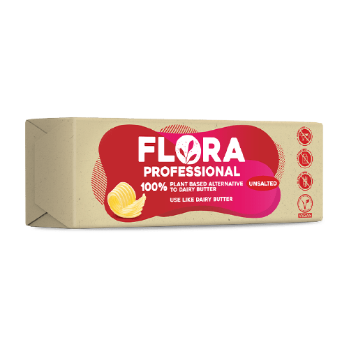 Flora Mantequilla Vegetal 2,5kg - Perfecto para cocinas profesionales