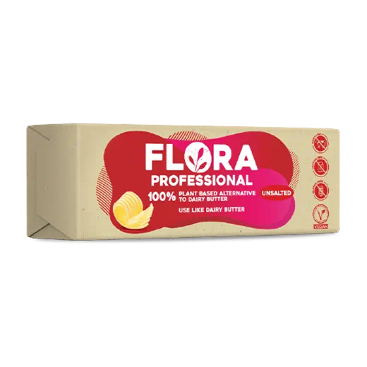 Flora Mantequilla Vegetal 2,5kg - Perfecto para cocinas profesionales