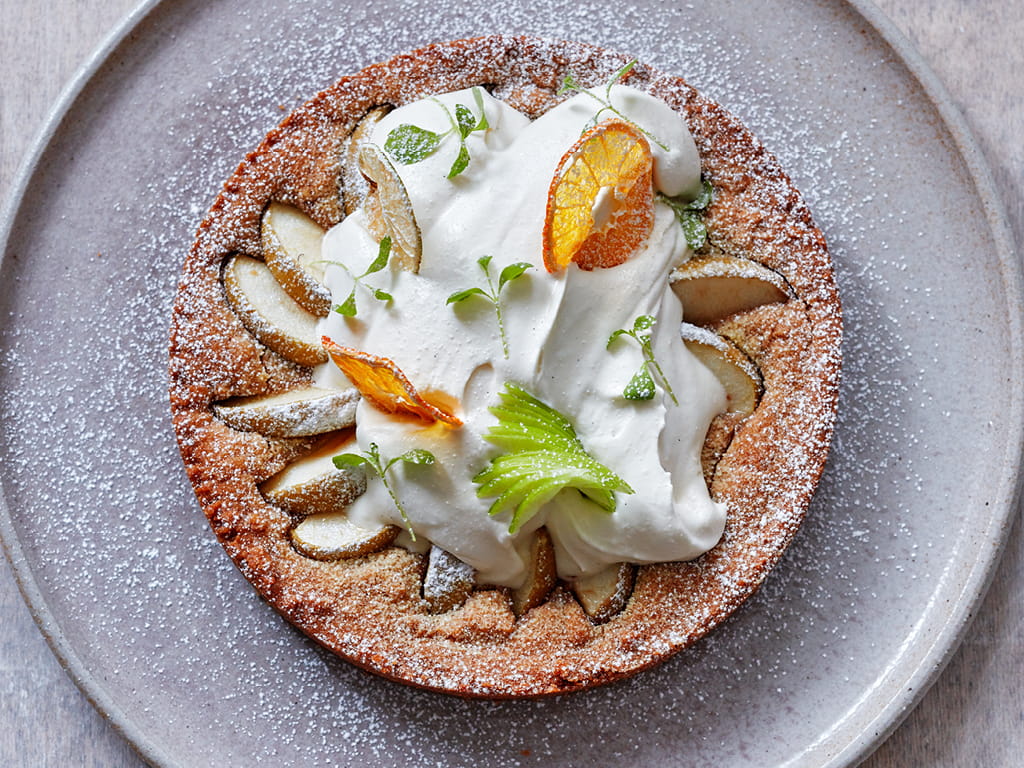 Supp, cream fraiche, lõunasöök