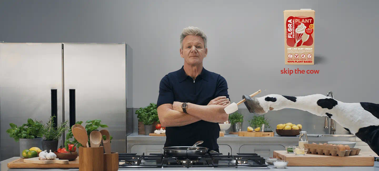 Gordon Ramsay tekee yhteistyötä Flora Professionalin kanssa
