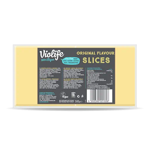Violife Original Slices 8x500g