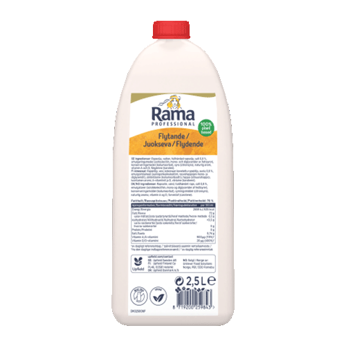 Flora Professional tarjoaa vaihtoehtoja kermalle, voille ja juustolle