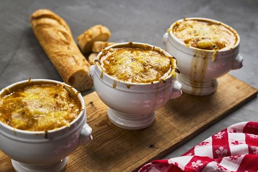 recipe image Ranskalainen sipulikeitto
