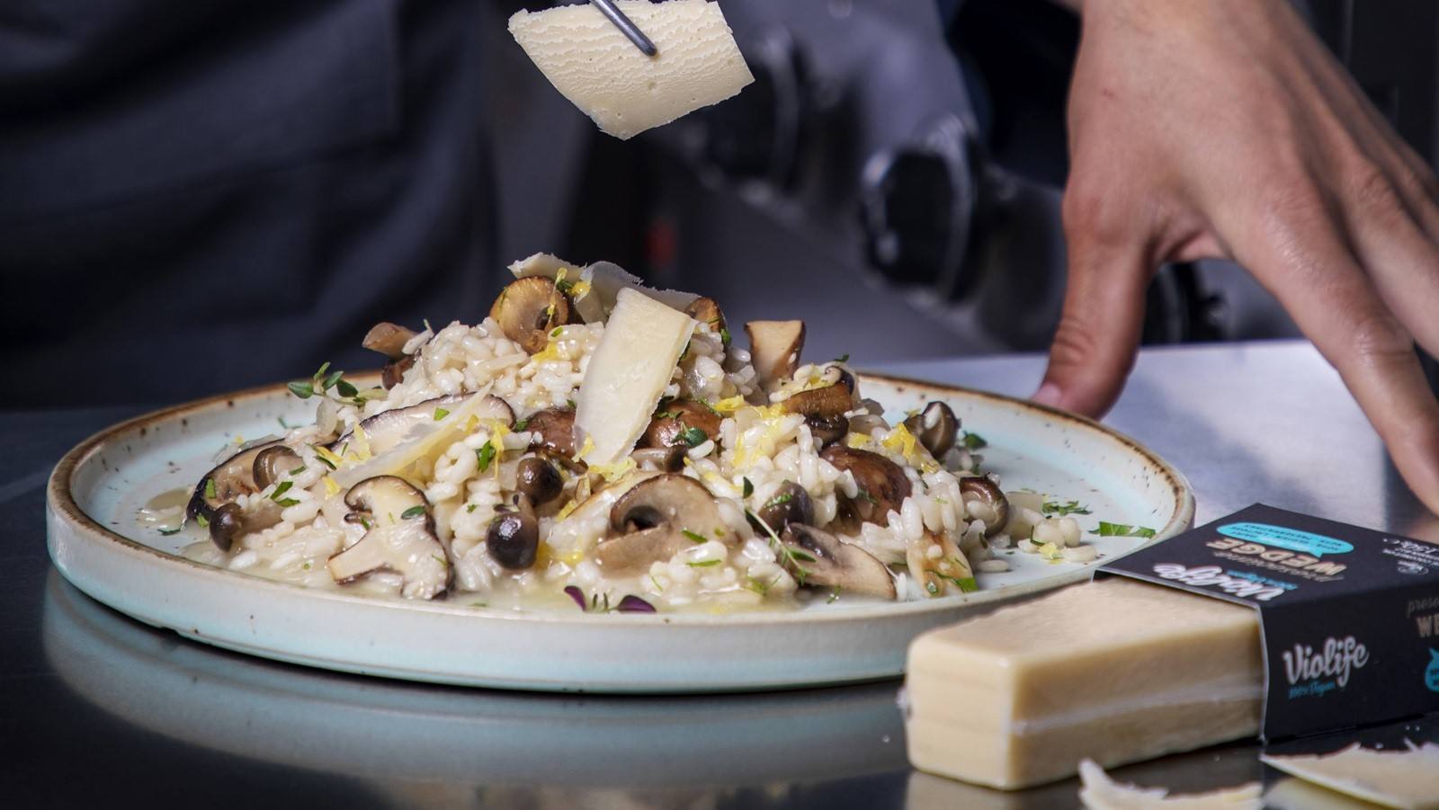 recipe image Täyteläinen risotto tapionherkkusienillä
