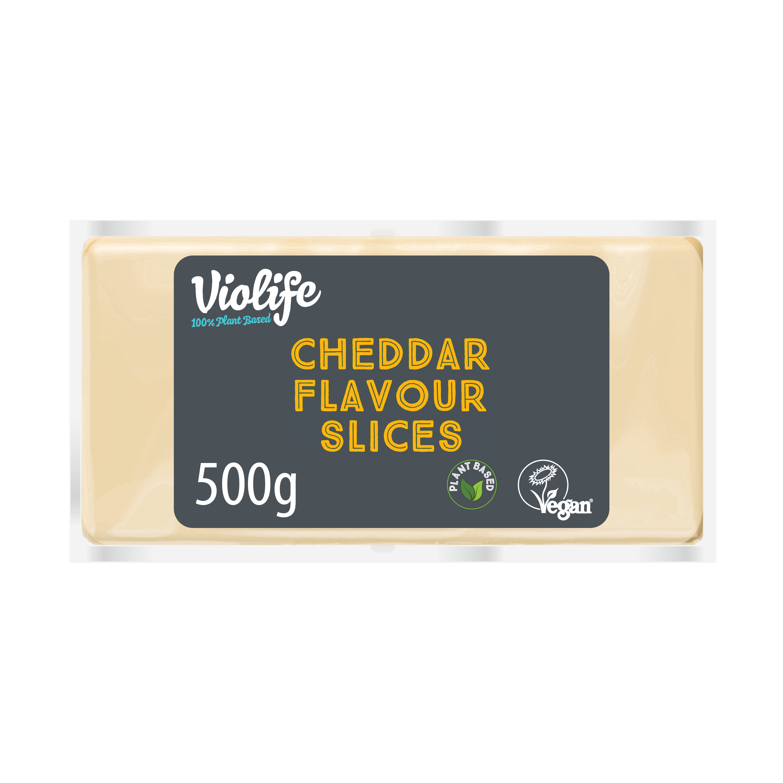 Violife Vegan Arôme de Cheddar, en tranches - 500g