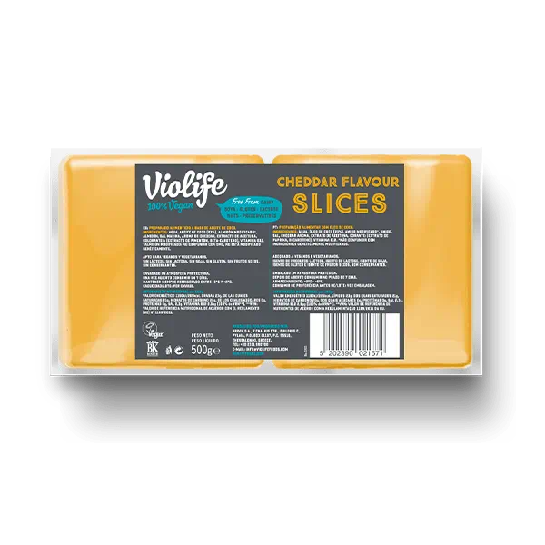 Violife Vegan Arôme de Cheddar, en tranches - 500g