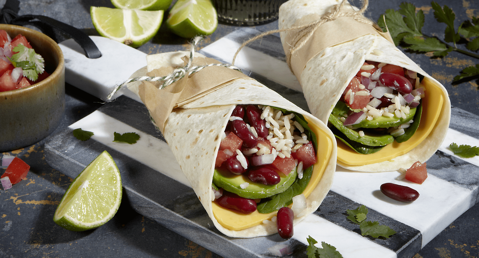 recipe image Wraps méxicains