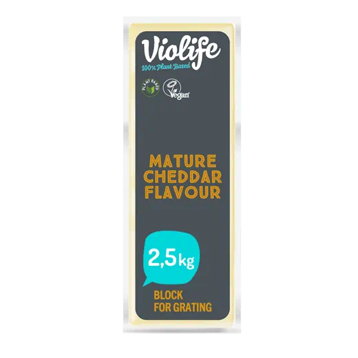 Violife Bloc Mature Saveur Cheddar 2,5KG