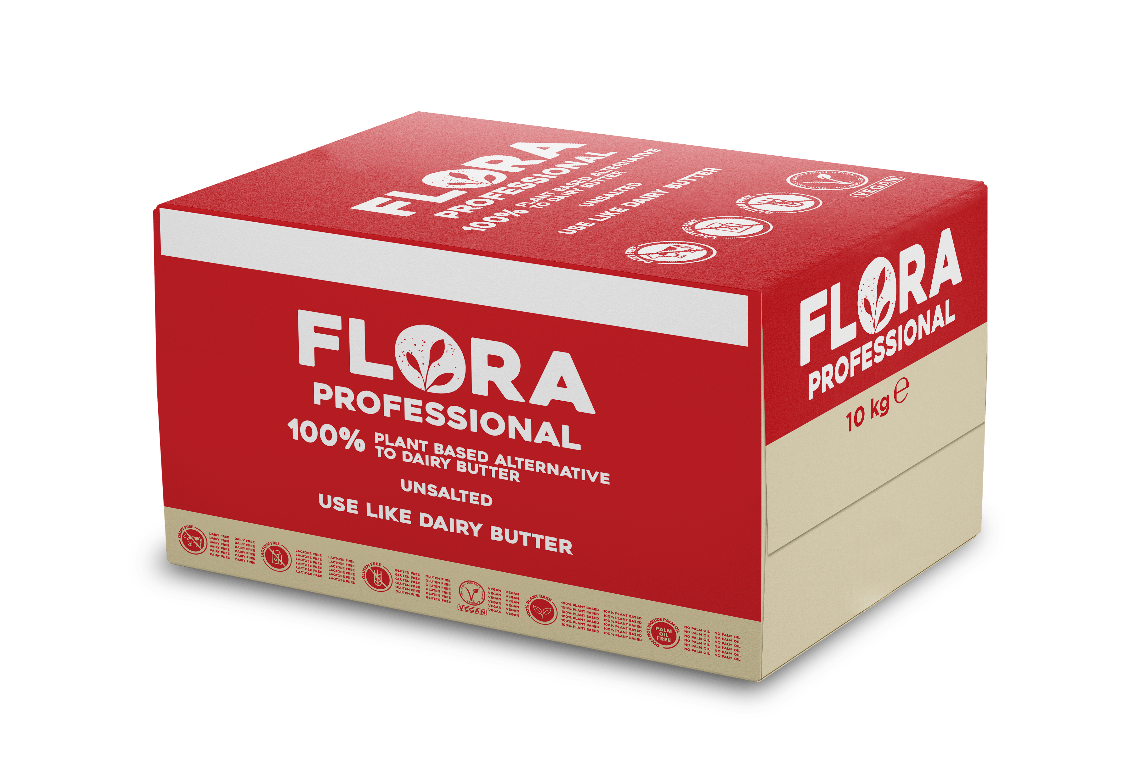 Product Page, Flora Alternative 100% Végétale au Beurre, Doux, 10kg