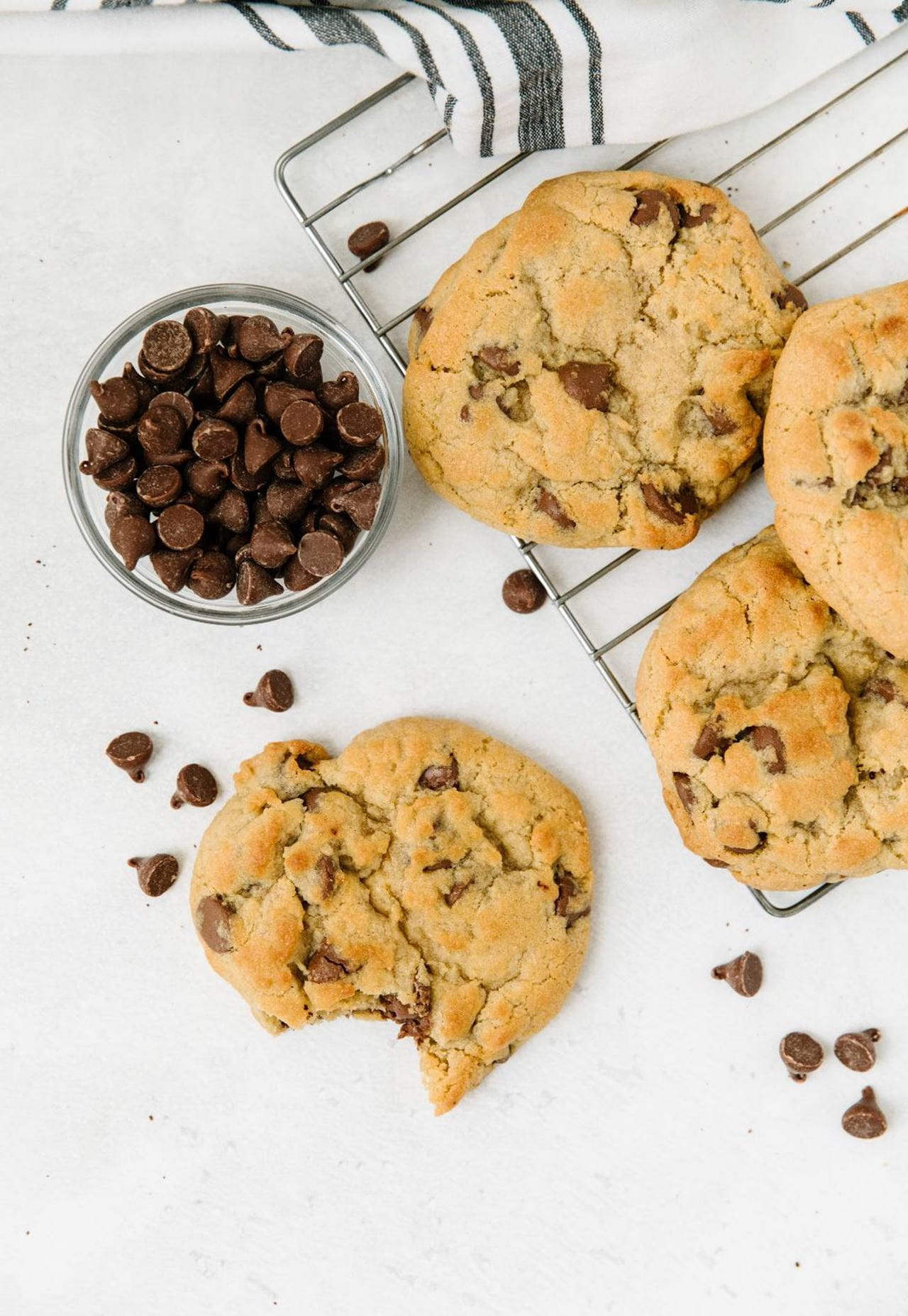 recipe image Cookies aux pépites de chocolat