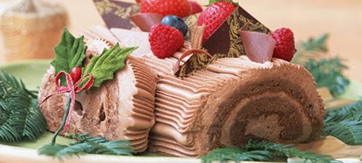 recipe image Bûche de Noël vegan