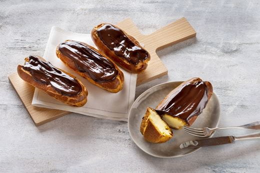 recipe image Éclair crème suisse