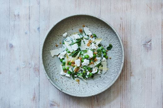 recipe image Risotto crémeux au fromage de chèvre