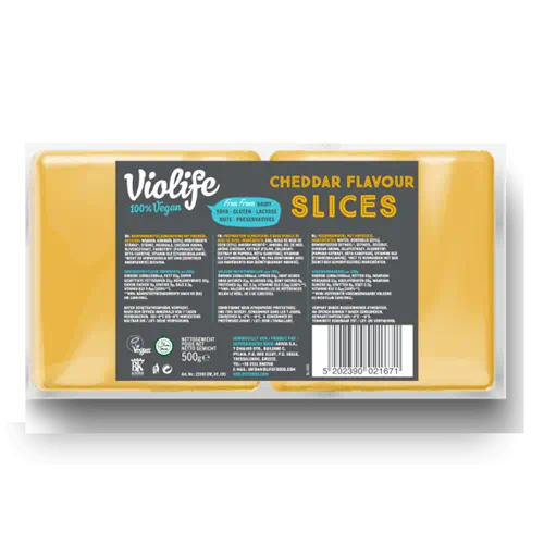 Violife Tranches Saveur Cheddar 500g​