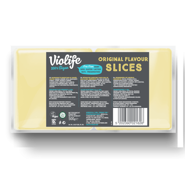 Violife tranches saveur original 500g