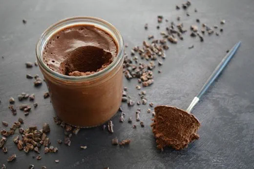 recipe image מוס שוקולד טבעוני