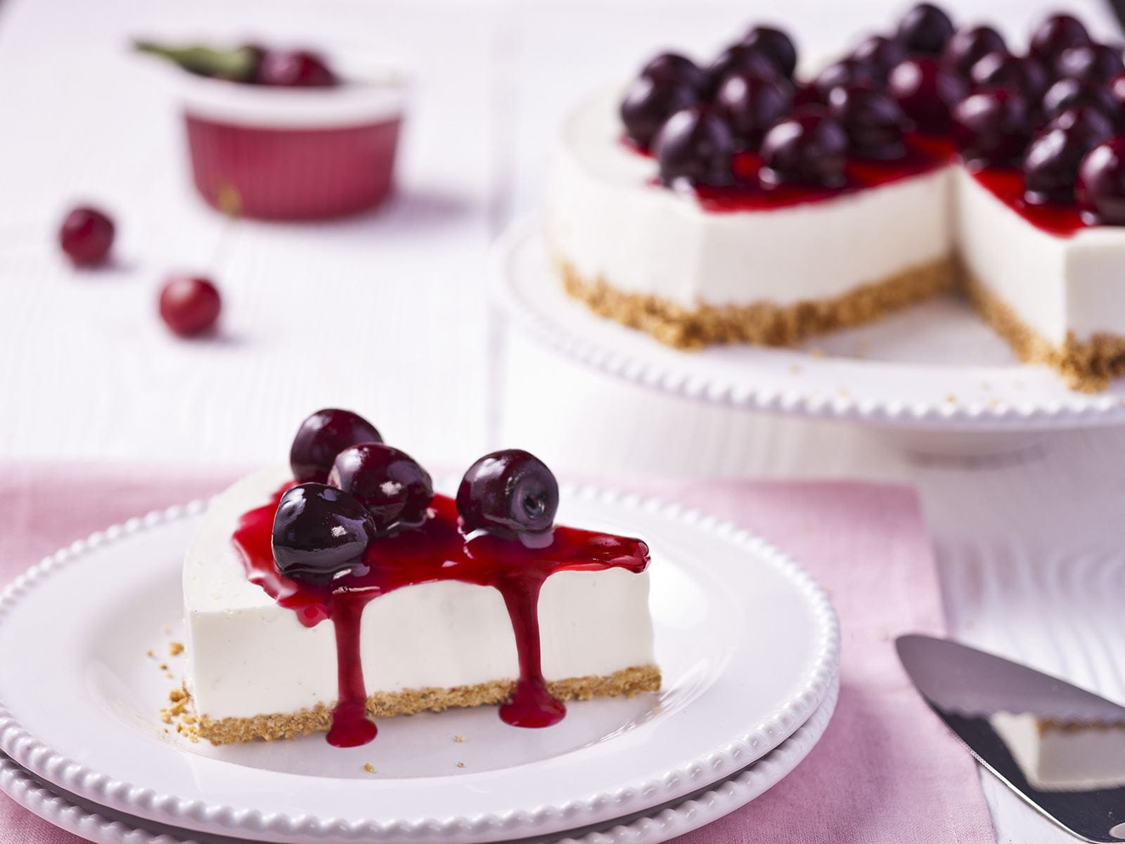 recipe image עוגת גבינה טבעונית