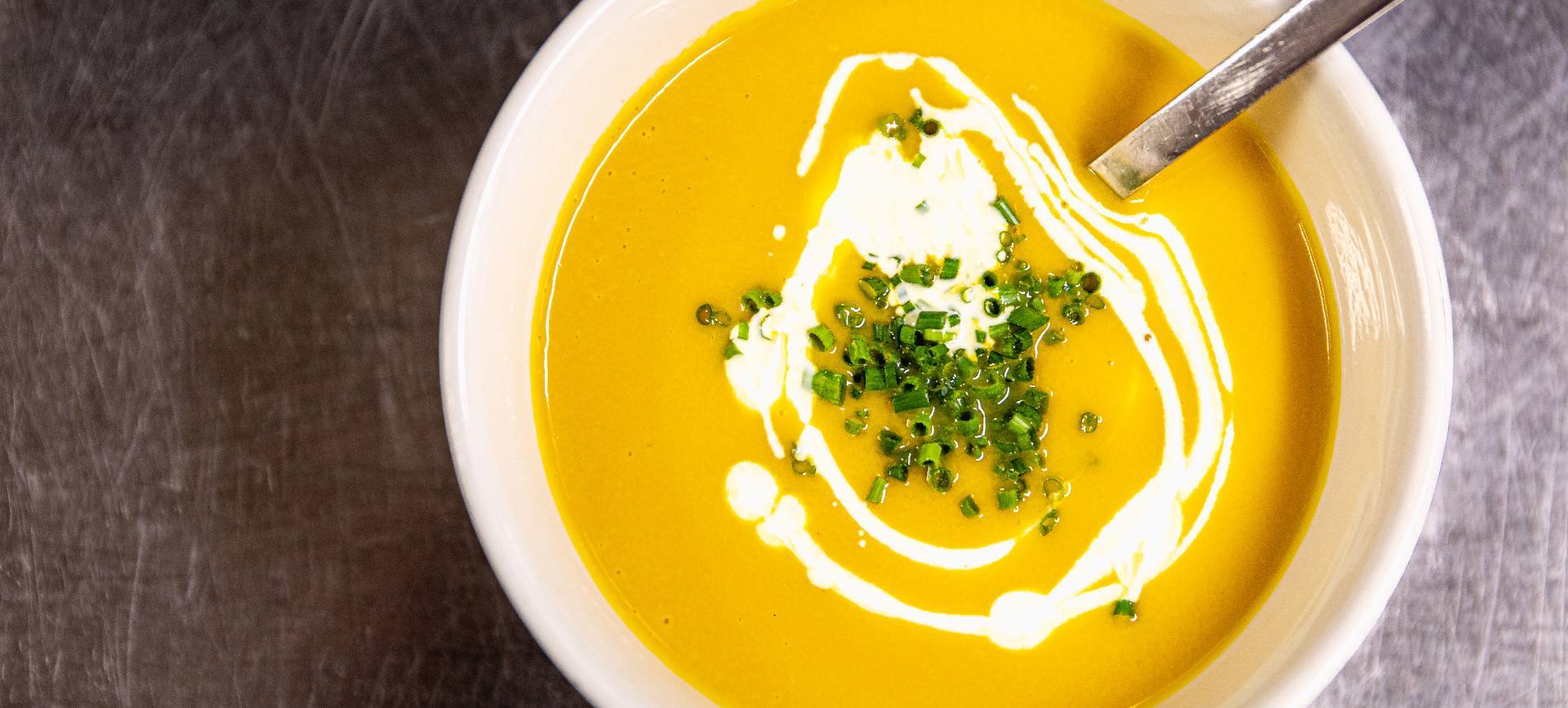 recipe image מרק דלעת ערמונים מוקרם