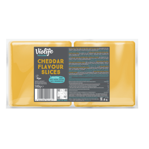 Violife Cheddar szeletelt