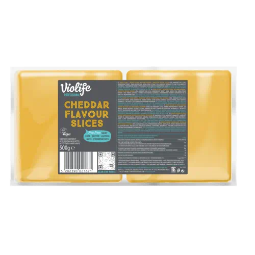 Violife Cheddar szeletelt