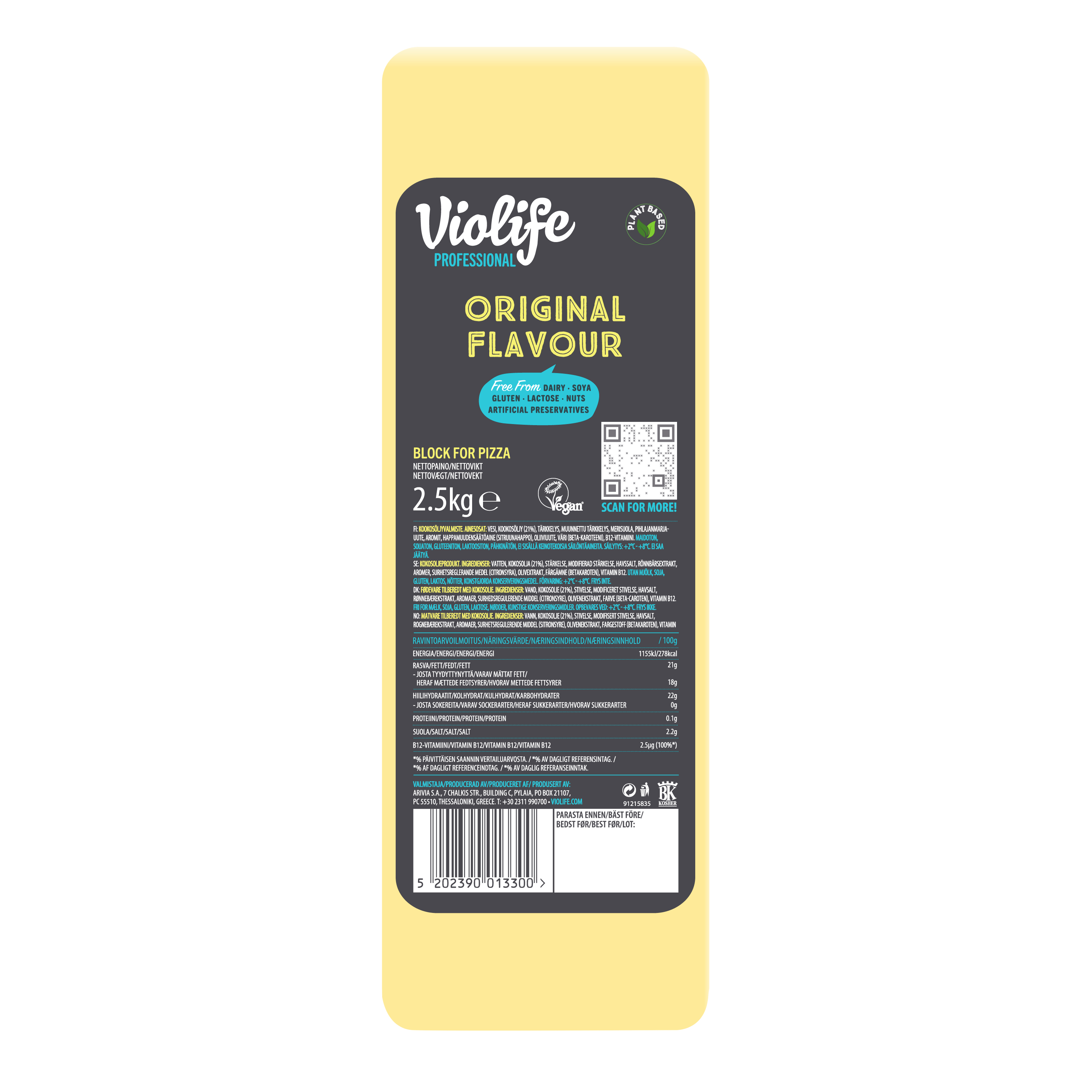 violife flavour grated