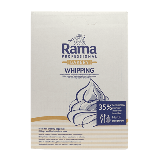 Rama Konditorejas putukrējums 35%, 10l