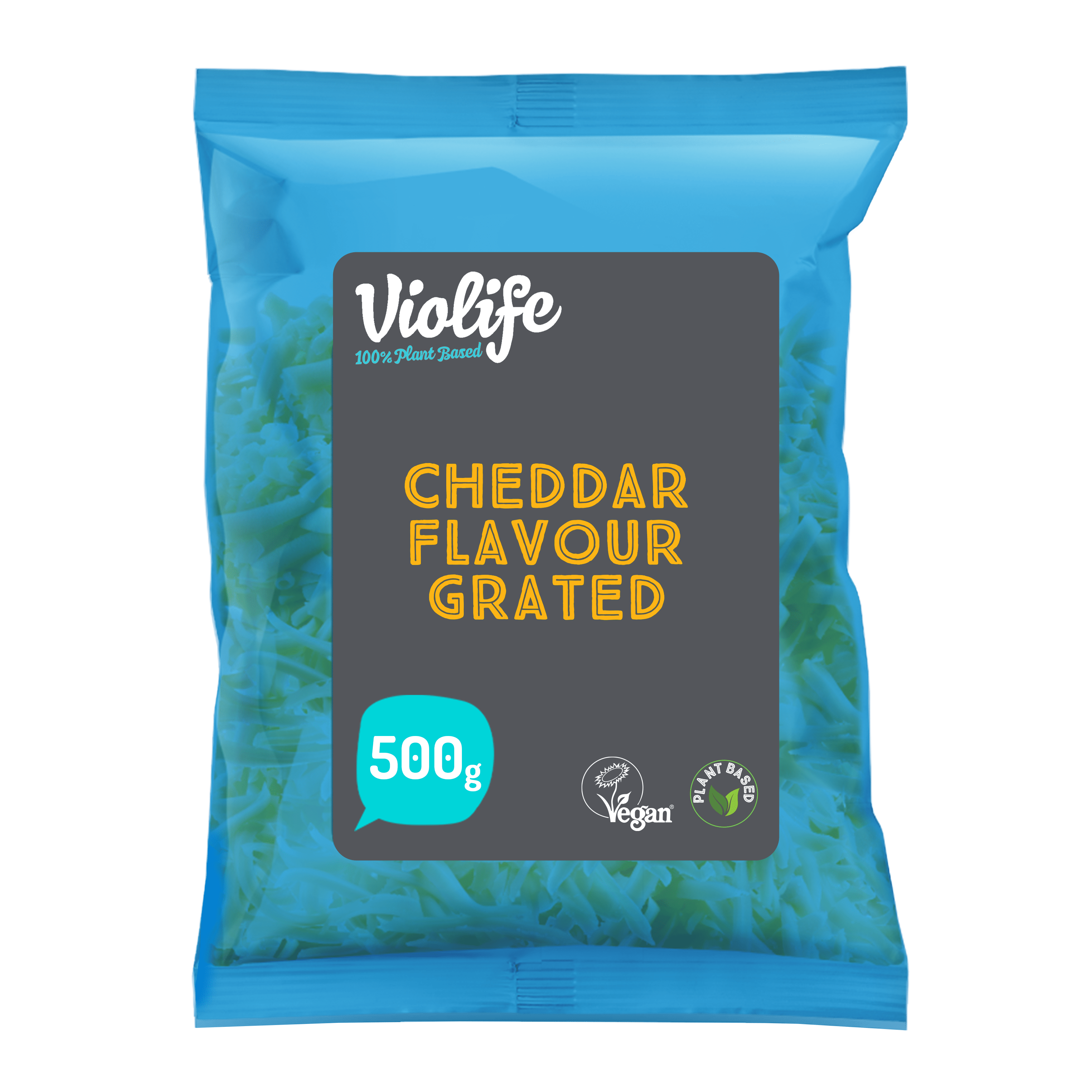 Violife Vegan Cheddar Smaak Geraspt  - 500g