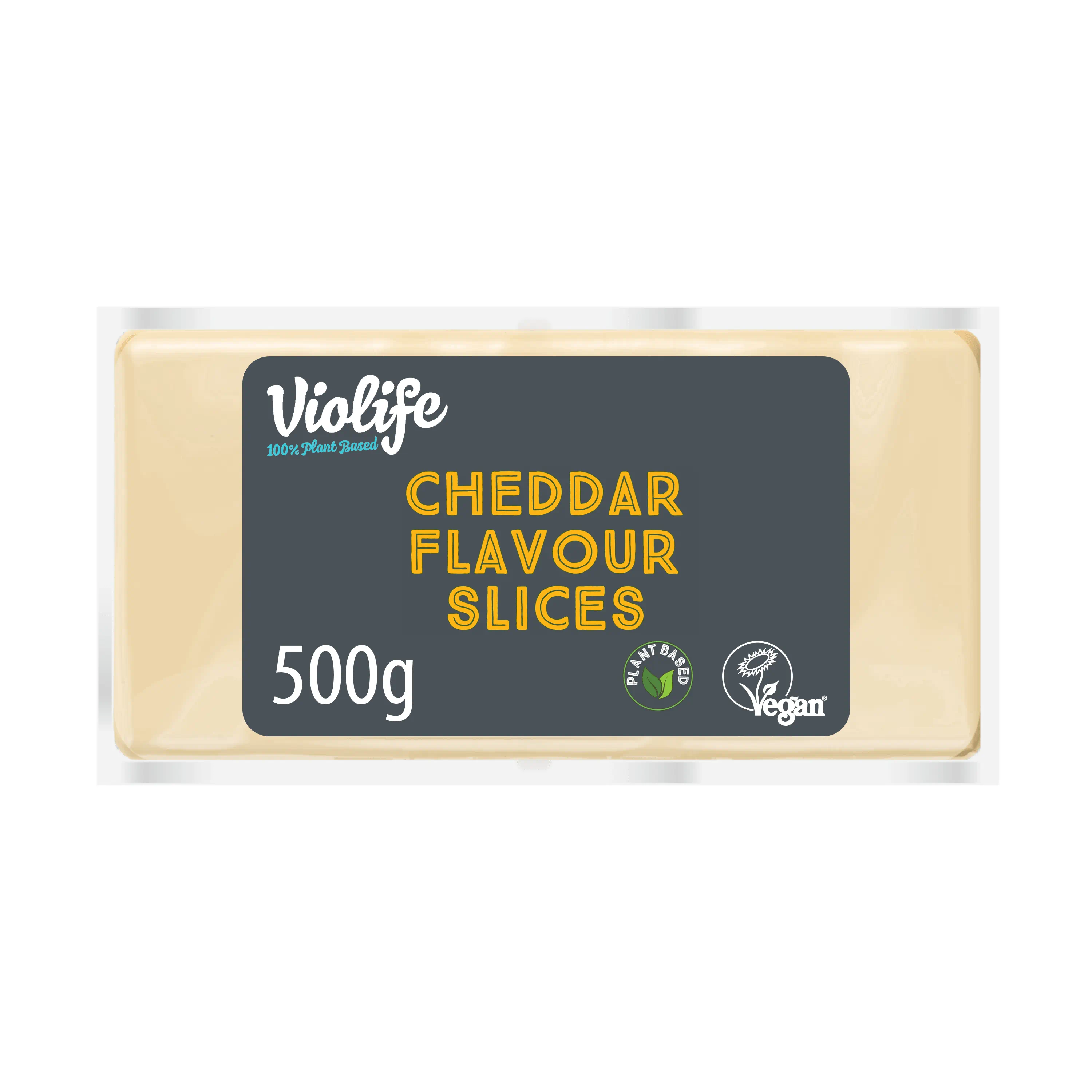 Violife Vegan Cheddar Smaak Slices - 500g