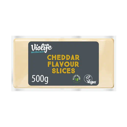Violife Vegan Cheddar Smaak Slices - 500g