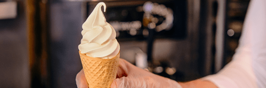 soft serve ice cream