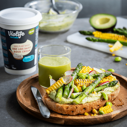 recipe image Healthy green toast