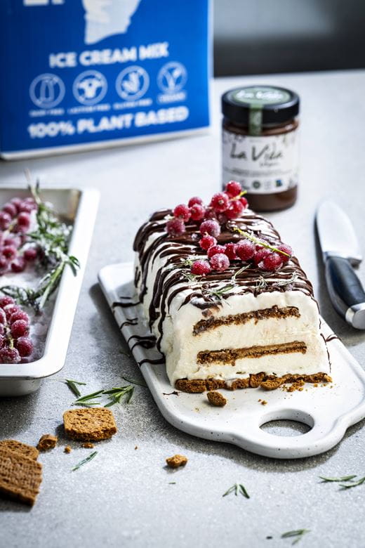 recipe image Speculoos icebox cake