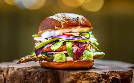 recipe image Fresh burger by Bart De Pooter**