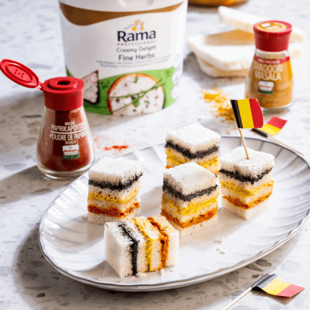 recipe image Tricolore Belgische Sandwich