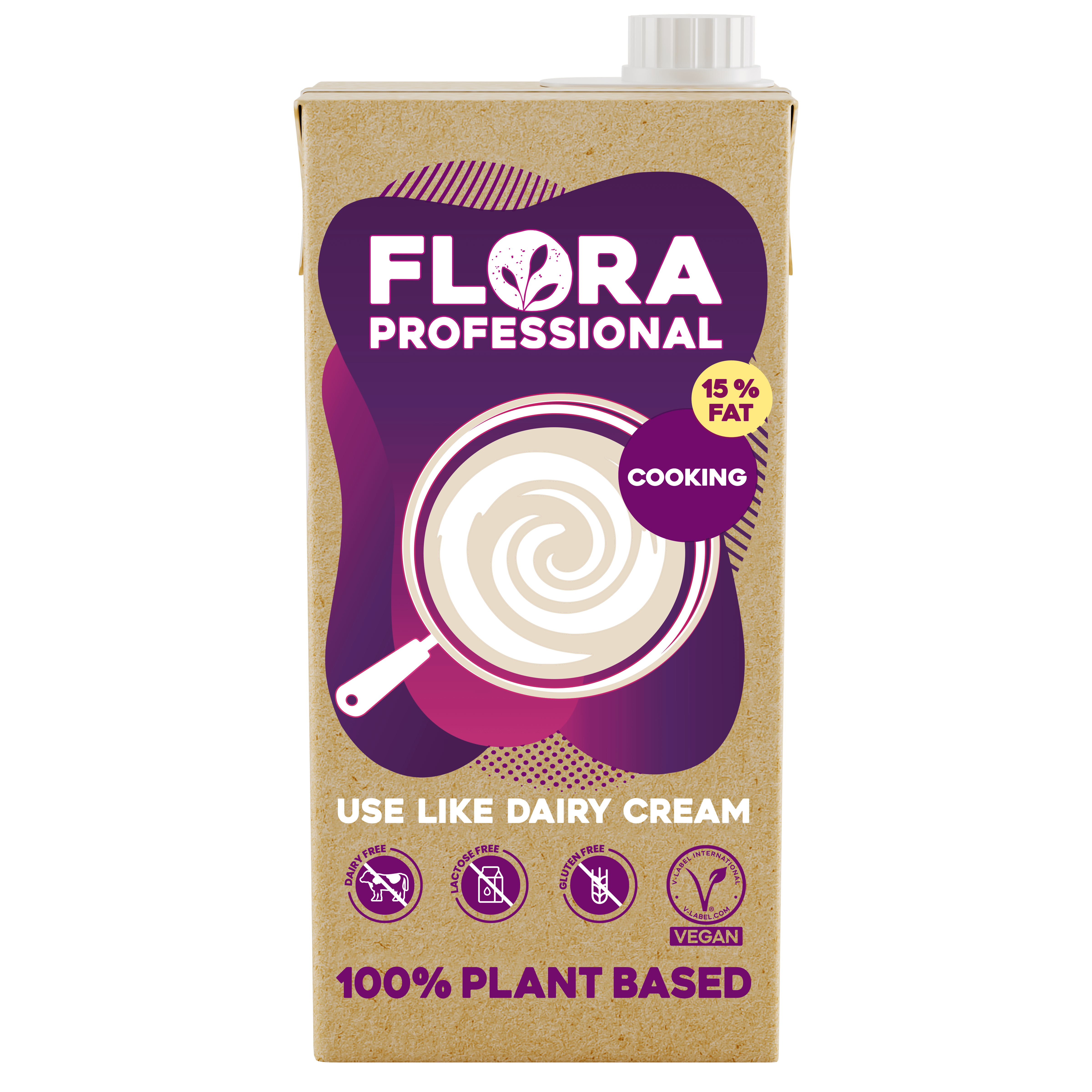 Flora Plant Koken 15% vet pak 1L